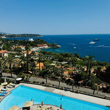 Apartment With Swimming Pool & Sea View Monte Carlo
